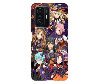 Съвместим калъф за Xiaomi Redmi Note 12, Viceversa, модел Хелоуин Тема Мечове на онлайн изкуството, Силикон, TPU