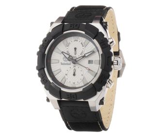 Hodinky Timberland pánské Quartz stříbrné černé