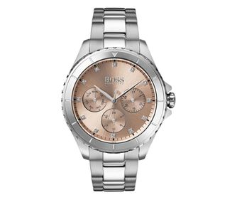 Ρολόι Γυναικείο Hugo Boss Quartz ασημί