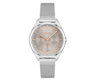 Ρολόι Γυναικείο Hugo Boss Quartz ασημί