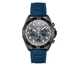 Ρολόι Ανδρικό Hugo Boss Quartz ασημί μαύρο