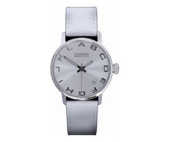 666 Barcelona Unisex ura Quartz srebrna