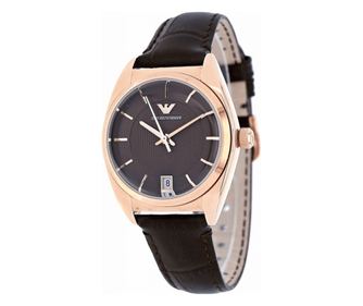 Hodinky Emporio Armani Unisex Quartz růžové zlato