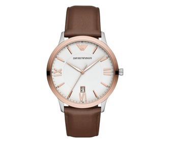 Hodinky Emporio Armani pánské Quartz šedé