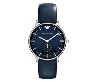Emporio Armani pánské hodinky Quartz šedé