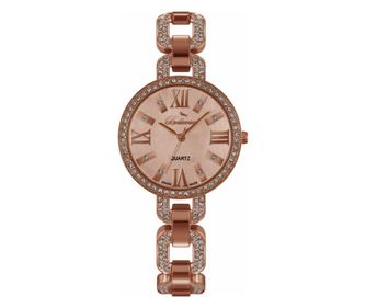 Ženska ura Bellevue Quartz roza