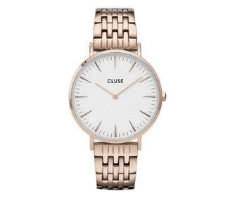 Часовник за дами Cluse Quartz розов