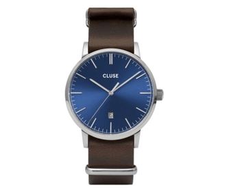 Часовник за дами Cluse кварцов сребърен