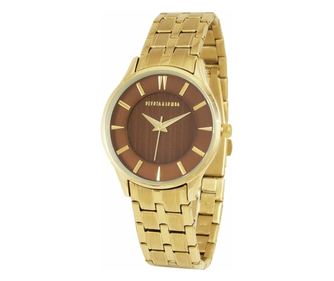 Dámské hodinky Devota & Lomba Quartz zlaté