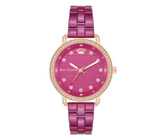 Ρολόι Γυναικείο Juicy Couture Χαλαζίας χρυσό