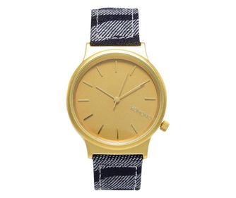 Hodinky Komono Unisex Quartz zlaté