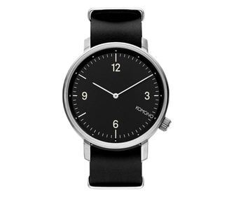Moška ura Komono Quartz srebrna