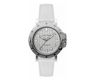 Nautica Unisex hodinky Quartz stříbrné