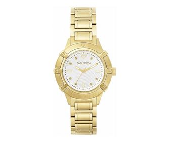 Ρολόι Γυναικείο Nautica Quartz χρυσό