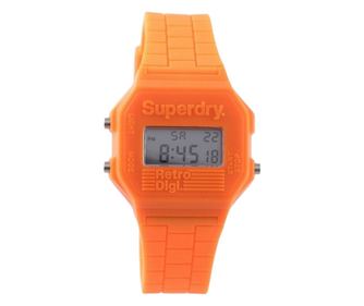 Superdry uniseks ura kvarčna oranžna