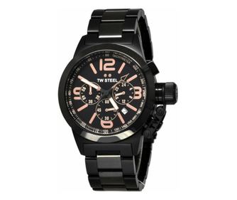 Ρολόι Ανδρικό Tw Steel Quartz μαύρο