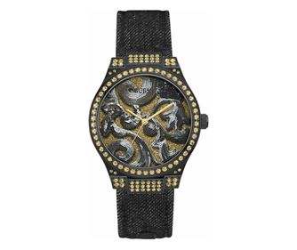 Dámské hodinky Guess Quartz černé