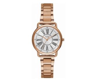 Ura za ženske Guess Quartz rožnato zlato