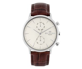 Часовник за мъже Ben Sherman, кварцов, сребърен