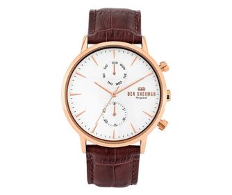 Часовник за мъже Ben Sherman, кварцов, сребърен
