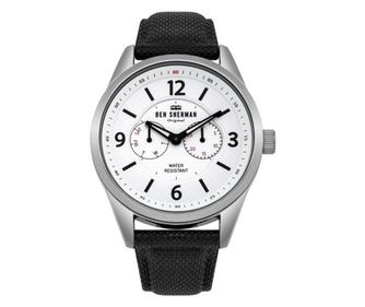 Часовник за мъже Ben Sherman, кварцов, сребърен