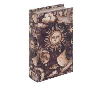 ОРИГЕН Декорация за дома КНИЖНА КУТИЯ СИГУРНИ КУТИИ КНИГА Правоъгълни многоцветни книжни кутии - 21x13x5см