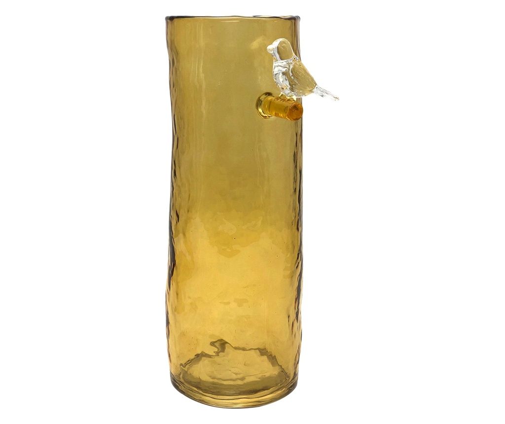 ORIGEN Home Decor Crystal vase vases and holder Green vase - 27x13x10cm