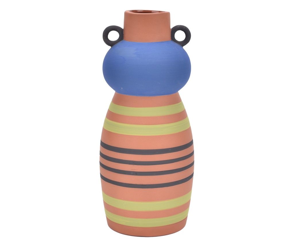 ORIGEN Home Decor Jarrón Jarrones and Portavelas Brown vase - 28x13x13cm