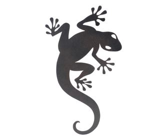 ORIGEN Decoratiuni pentru perete Lizard Jardin Negru Adorno de gradina - 1x46x28cm