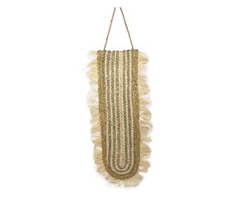 Ornament de perete ORIGEN Home Decor, poze bej 80x35x1cm - Decorațiune naturală pentru grădină