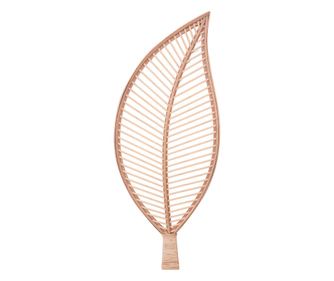Decorațiune de perete ORIGEN Home Decor Frunze - Decorațiune de perete grădină maro - 80x32x2cm