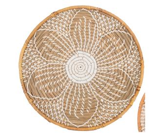 Decorațiuni de perete pentru casă ORIGEN 3 unități iarbă de mare-alge marine