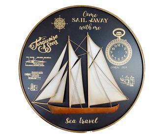 Decorațiune de perete cu stil marinar și nautic pentru casă