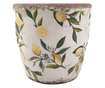 ORIGEN Декор Домашна декоративна лимонова саксия за градина и тераса