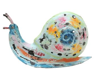 Suport decorativ pentru lumânări ORIGEN Decor Home Snail pentru iluminarea spațiilor, ideal pentru casă și grădină, design unic
