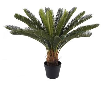 Изкуствено растение PVC Cica ORIGEN Decor Home, модерна декорация за дома, офиса и събития, устойчиво и с ниска поддръжка