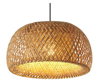 Lampă Suspendată De Tavan Toolight App886-1Cp Natural Boho Maro - 20,5X38X90CM