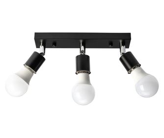 Stropna Svetilka Toolight App699-3C Line Črna - 10X25X10CM