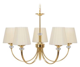 Függesztett mennyezeti lámpa Toolight App1014-5Cp Arany - 15 x68 x43CM