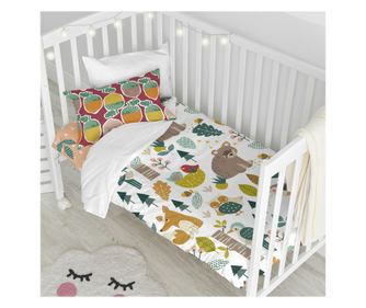 Set posteljine s navlakom za poplun 2 dijela Harvestwood 115x145 cm (Dječji krevet) Višebojno