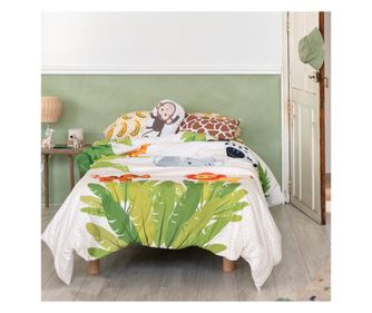 Σετ κάλυμμα παπλώματος 2 τεμαχίων Wild 180x220 εκ. (Μονό) Πολύχρωμο