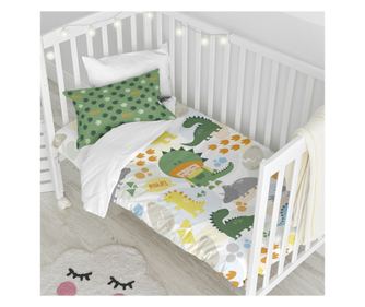 Комплект калъфка за завивка 2 части Happydino 100x120 см (Легло) Многоцветен