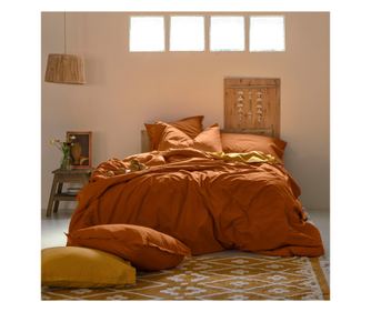 Husă de pilotă Basic 200x200 cm (Dublu) Teracotă