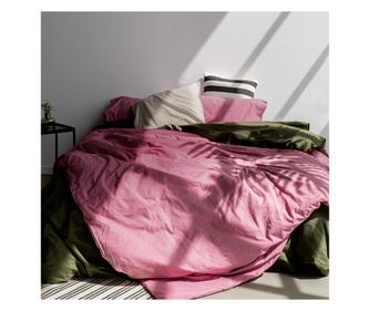 Prevleka za odejo Basic 200x200 cm (Dvojna) Magenta