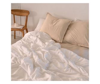 Osnovna navlaka za poplun 200 tc 155x220 cm (Single) Bijela
