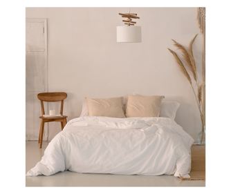 Povlak na přikrývku Basic 240x220 cm (King) Bílá