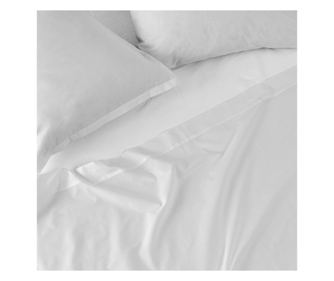 Cearșaf Basic 160x270 cm (Single) Alb
