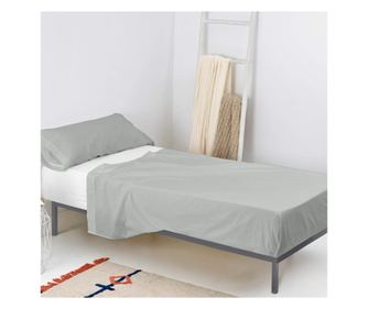 Set de cearșafuri 2 piese Basic 160x270 cm (Single) Gri
