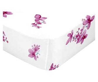 Cearșaf cu elastic Cassia 160x200x32 cm (King) Multicolor