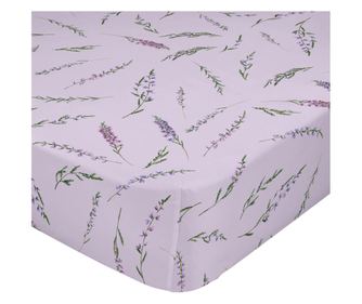 Cearșaf cu elastic Lavanda 160x200x32 cm (King) Multicolor